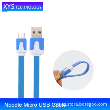 Popular Noodles Micro USB Charge, Hot Sale Noodles USB Cable/